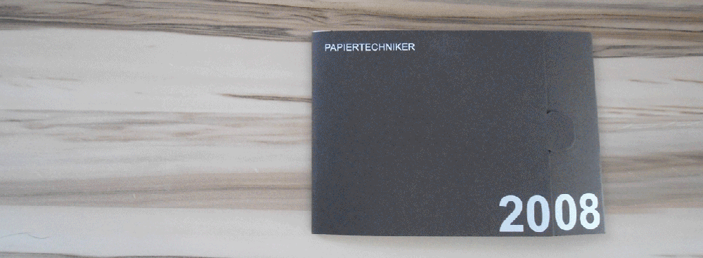 Broschüre der Papiertechniker 2008